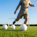 Futsal football with durable outer layer suitable for indoor and outdoor use