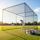 Cricket nets made from HDPE, available in various sizes for indoor and outdoor use