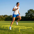 Speed Training Hurdles – 6in, 9in, 12in – Durable Plastic – Sports & Schools