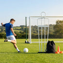 Football training mannequins made from shatterproof PVC, 6ft tall
