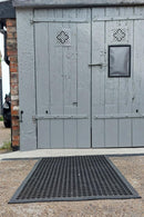 Non Slip Black Sentry Durable Rubber Honeycomb External Entrance Matting