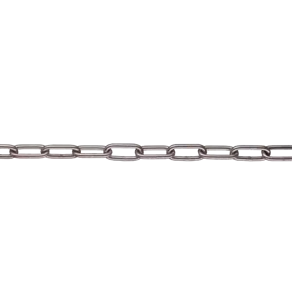 Dim Gray 5m Long Steel Barrier Chain