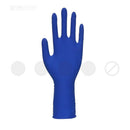 White Smoke Latex HD – Heavy Duty Disposable Automotive Long Blue Latex Gloves - Cases of 10 Boxes, 50 Gloves per Box