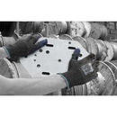 Light Slate Gray Foam Nitrile Level D Safety Gloves - Reinforced Thumb Crotch - Sanitized® Actifresh - NitreGuard® Technology - In Bags of 10 Pairs