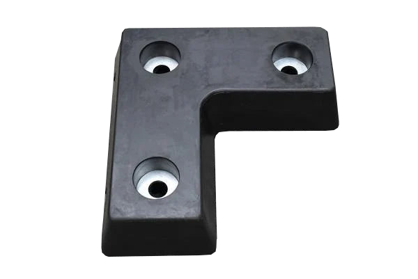 Dim Gray Rubber Dock Bumper 450 x 450 x 100mm