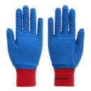 Steel Blue Latex Coated Gloves - Moisture Wicking - Level B Cut Protection - Wet & Dry Grip - Sanitized® Actifresh - In Bags of 10 Pairs