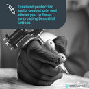 Dark Slate Gray Latex Tattoo Gloves - Cases of 10 Boxes, 100 Gloves per Box