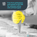 Gray yellow nitrile gloves – 10x100