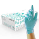 Lavender Aqua Blue Nitrile Gloves – 10x100