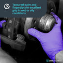 Dark Slate Gray Heavy Duty Purple Nitrile Chemical Resistant ASTM D6978 Chemo Gloves - Cases of 10 Boxes, 100 Gloves per Box