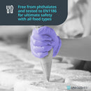 Gray sapphire nitrile gloves – 10x100