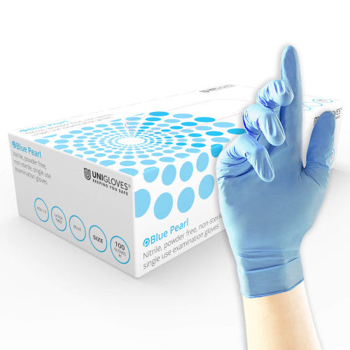 Lavender blue nitrile gloves – 10x100