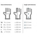 Light Slate Gray Green HD – Heavy Duty Green Nitrile Ambidextrous Engineering Gloves - Cases of 10 Boxes, 100 Gloves per Box