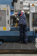 Black Interlocking Open Top General Purpose Anti-Fatigue Matting