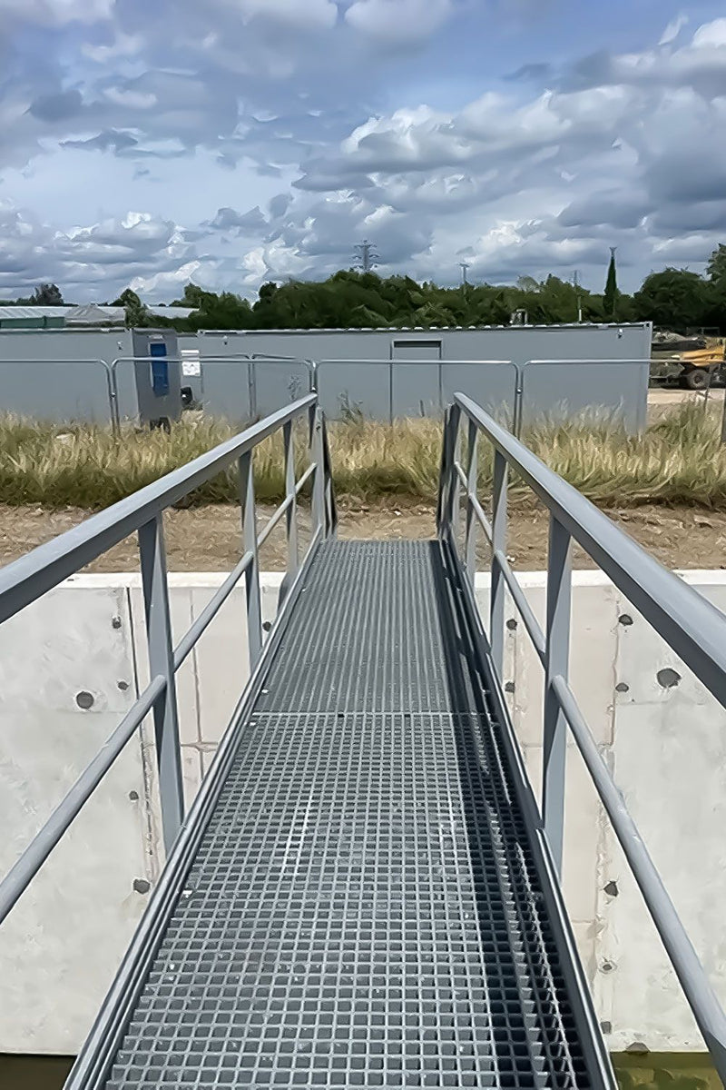 Open Mesh GRP Grating Panels For Walkways