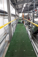 Open Mesh GRP Grating Panels For Walkways