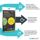 Wheat Green latex household gloves – 12x12