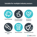 Dark Slate Gray Blue latex household gloves – 12x12