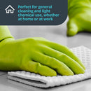 Yellow Green Yellow Rubber Latex Household Gloves - Cases of 12 Boxes, 12 Pair Bags per Box