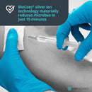 Steel Blue Heavy Duty Long Cuff Purple Nitrile Gloves - Cases of 10 Boxes, 100 Gloves per Box