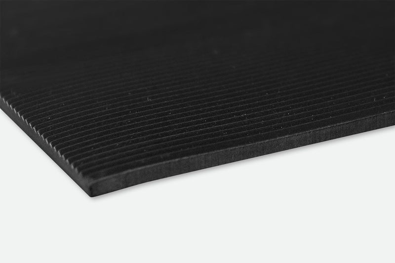 Black Rubber Rib Surface Protection Matting