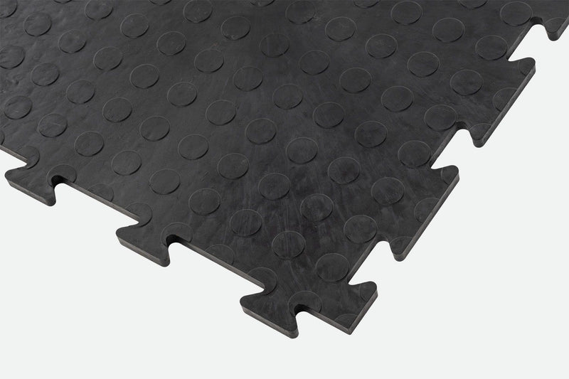 Non-slip Interlocking PennyDot Tile  - 50cm x 50cm