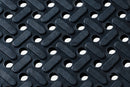 Anti Fatigue Black Free Draining Rubber Matting 84cm x 136cm
